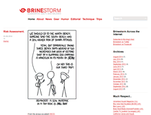 Tablet Screenshot of brinestorm.com